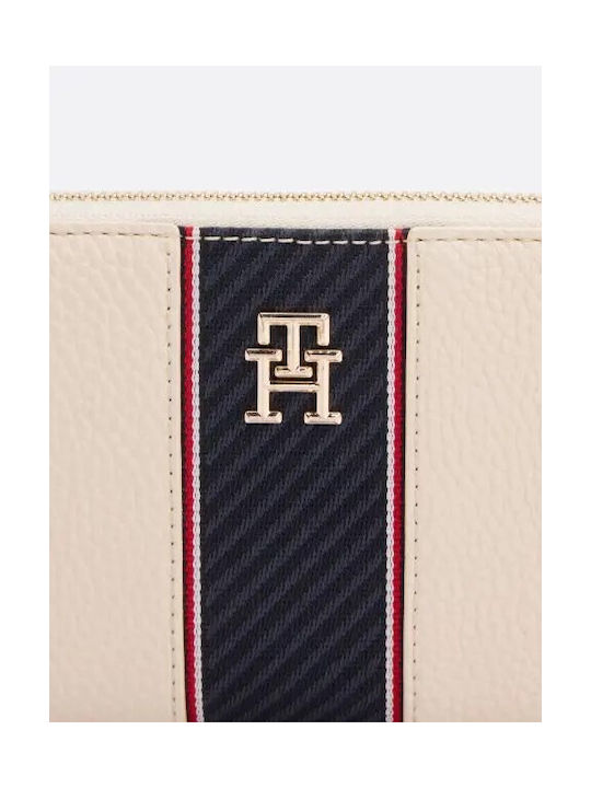 Tommy Hilfiger Μικρό Γυναικείο Πορτοφόλι Εκρού