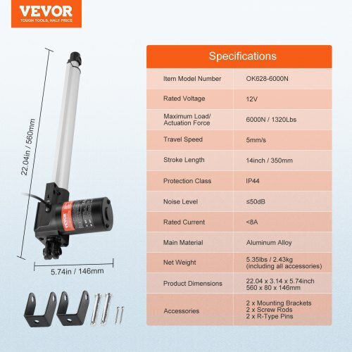 Vevor Zubehör für industrielle Anlagen ZXXXZXQ14INCIFV1QV9