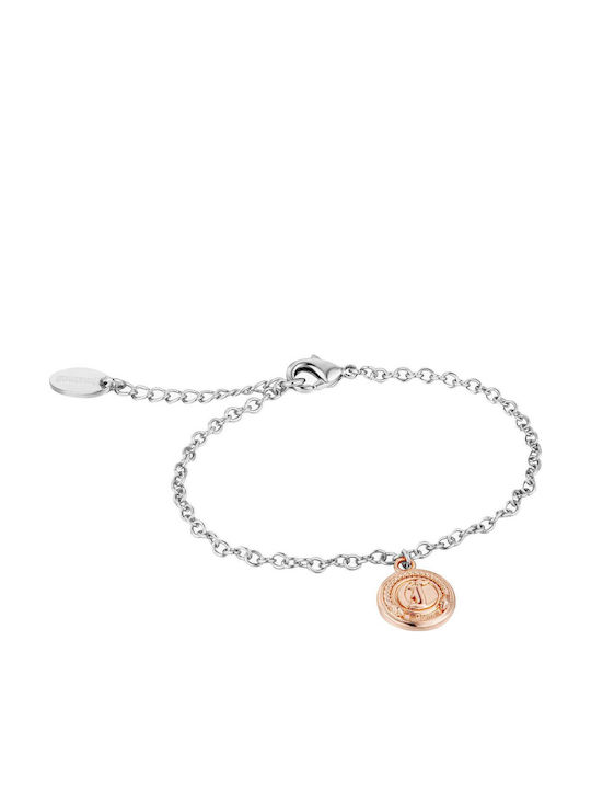 Just Cavalli Mini Damen Uhr mit Rose Gold Metallarmband