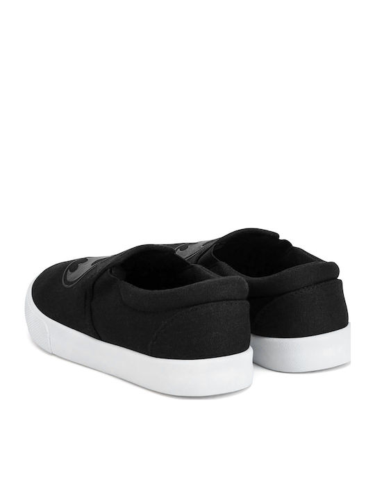 Încălțăminte sport Joasa pentru copii Slip-on Negre