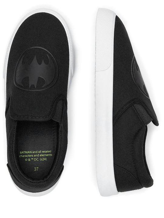 Încălțăminte sport Joasa pentru copii Slip-on Negre