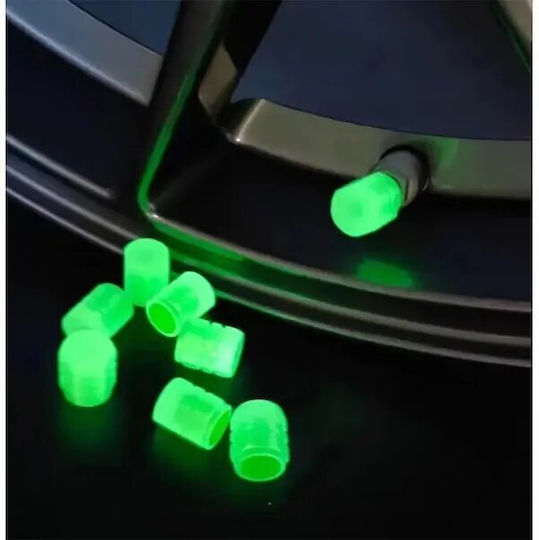ATL Capace de Valvă pentru Anvelope Auto Verde 2buc