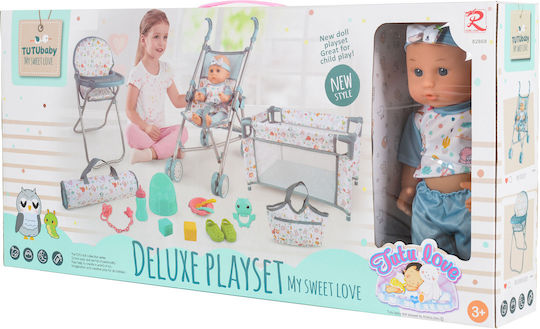Cangaroo Baby Doll Set For 3+ Years 36 Cm