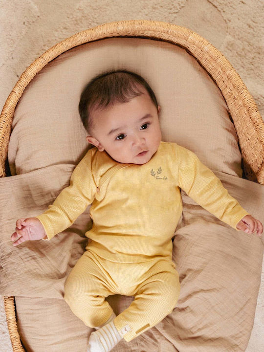 Kinder Leggings Lang Warm Yellow