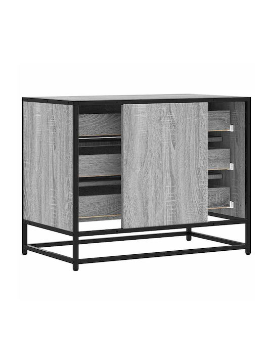 Συρταριέρα Κρεβατοκάμαρας Grey Sonoma 70x41x56cm