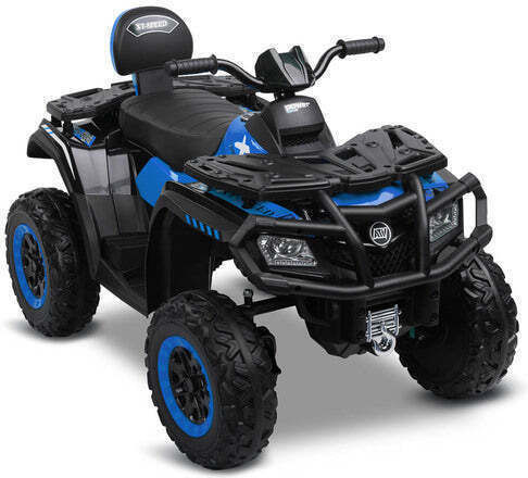 Kids Scooter Electric 24 Volt Blue