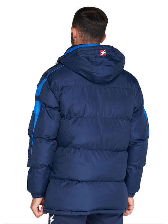 Giubbotto Rangers Зимно Мъжко Puffer Синьо/Роял