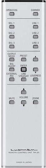 Luxman Προενισχυτής Hi-Fi Stereo C-10X Ασημί