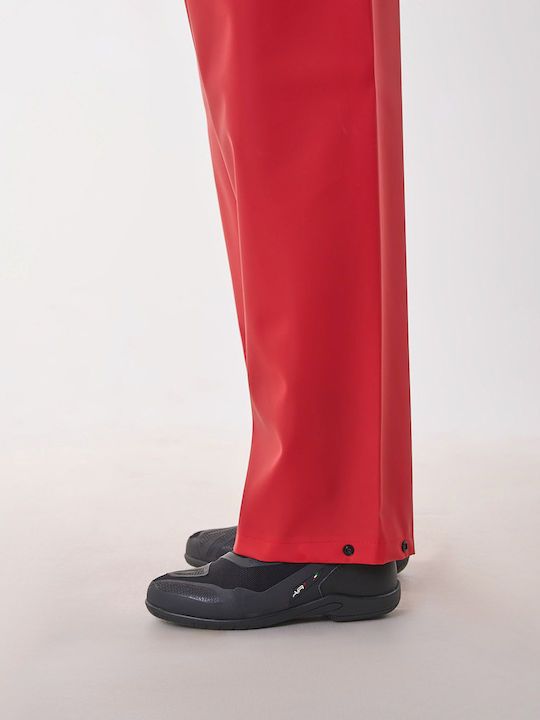 Anorak Wasserdichte Hose Way – Rot