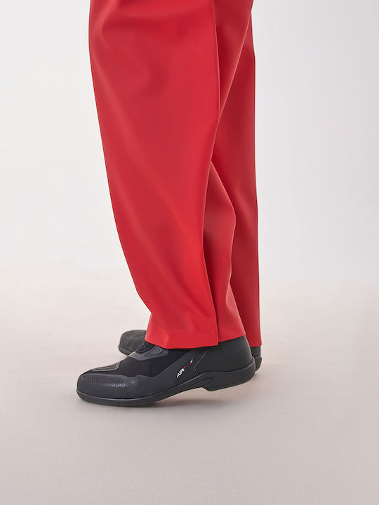 Anorak Wasserdichte Hose Way – Rot