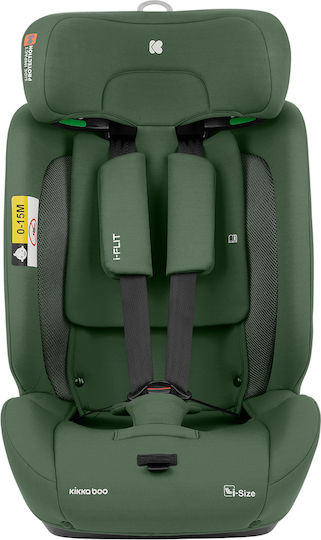 Kikka Boo i-Flit Baby Car Seat i-Size with Isofix Army Green 9-36 kg