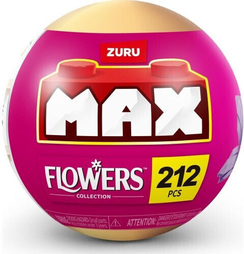 Zuru Max Build Building Blocks Garden Long Flowers for 3+ Years Various Designs 1pc