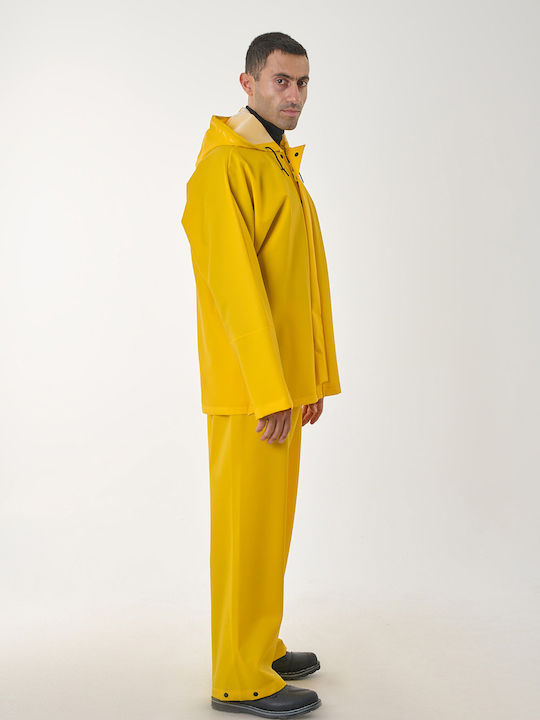 Costum impermeabil Anorak Levante Long-galben
