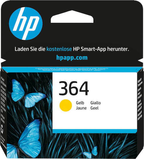 HP 364 Original InkJet Printer Ink Yellow (CB320EE)