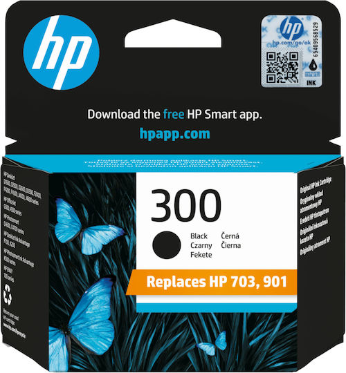 HP 300 Original InkJet Druckerpatrone Schwarz (CC640EE)