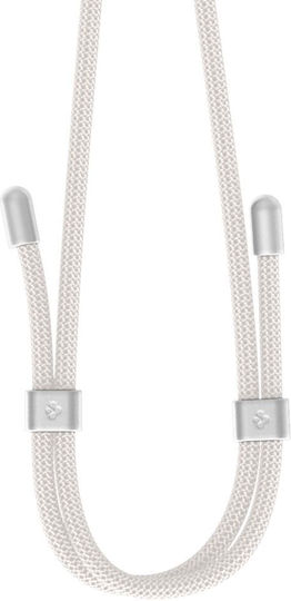 Spigen Universal Strap Set Crossbody & Wrist Pearl White