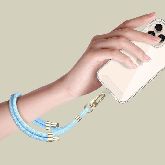 Tech-Protect Rope Handgelenkriemen für Handys Blau