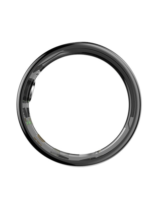 Maxlife MXSR-100 Size 12 Smart Ring Impermeabil cu Pulsometru Negru