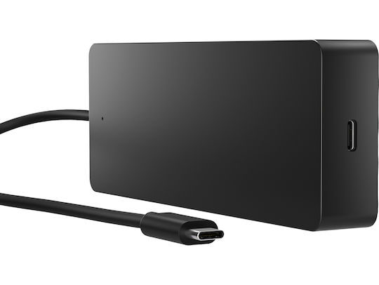 HP USB-C Docking Station με HDMI/DisplayPort Ethernet Μαύρο (50H98AA)