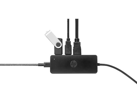HP G2 USB-C Stație de andocare cu HDMI 4K PD Negru
