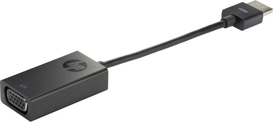 HP Μετατροπέας HDMI male σε VGA female 1τμχ X1B84AA
