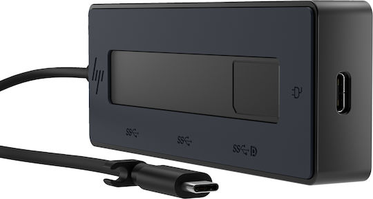 HP USB-Hub mit 4 Anschlüssen USB 3.2 mit USB-C Verbindung