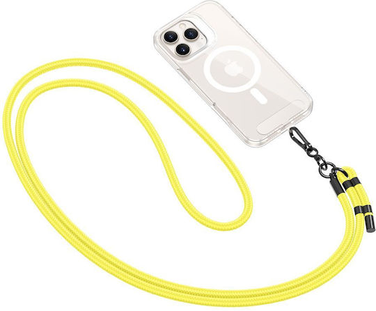 Tech-Protect Rope Crossbody Strap Nackenriemen für Handys Gelb
