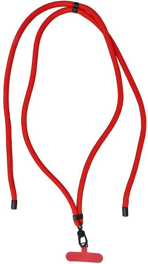 Swing (8mm) Neck Strap for Mobile Phones Red