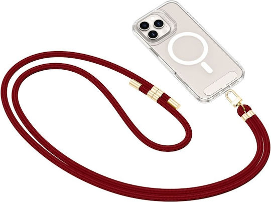 Tech-Protect Rope Crossbody Strap Λουράκι Λαιμού για Κινητά Χρυσό