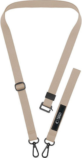 Tech-Protect Rope Crossbody Nackenriemen für Handys Beige