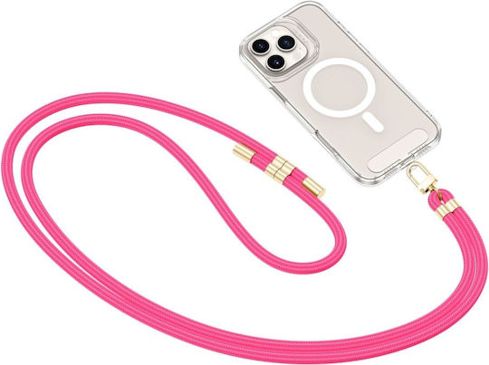 Tech-Protect Rope Crossbody Strap Mobile Phone Décor Pink