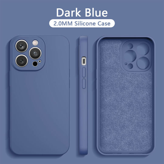 Soft Back Cover Σιλικόνης 2mm Navy Μπλε (Redmi Note 12S)