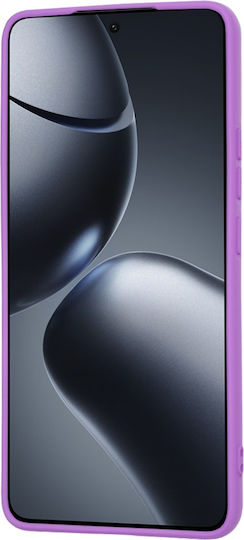 Techsuit Softflex Back Cover Silicone Purple (Xiaomi 14T Pro)