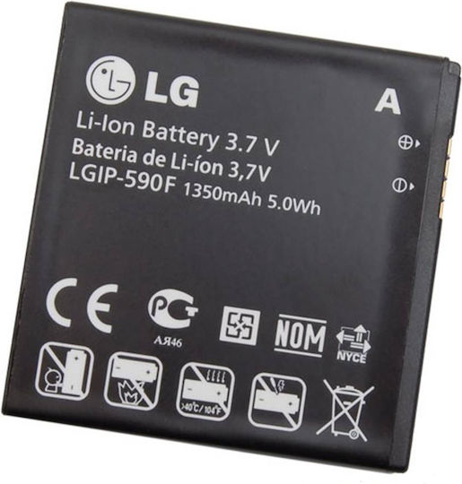 LG LGIP-590F Compatible Replacement Battery 1350mAh for