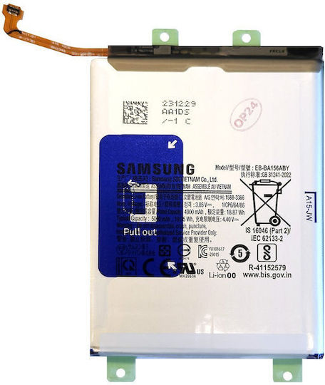 Samsung Replacement Battery 4900mAh for Samsung A156B Galaxy A15 5G