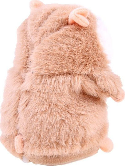 Jokomisiada Jucărie de pluș Hamster Bej 10 cm.