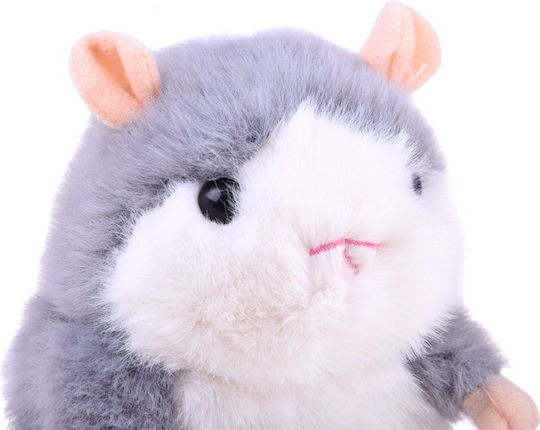 Jokomisiada Plüsch Hamster Grau 10 cm