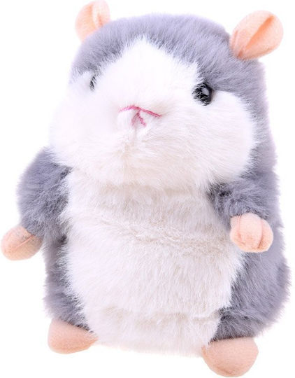 Jokomisiada Plüsch Hamster Grau 10 cm