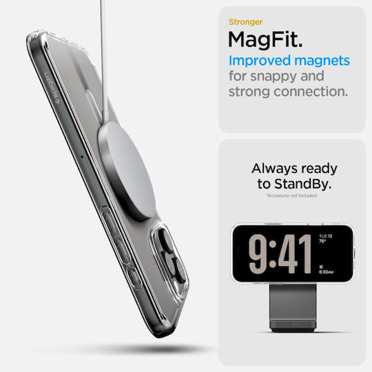 Spigen Ultra Hybrid Umschlag Rückseite Kunststoff 2mm Weiß (iPhone 17 Pro / iPhone 16 Pro)