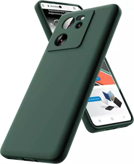 Umschlag Rückseite Silikon Grün (Xiaomi 13T / 13T ProXiaomi 13T / 13T Pro)