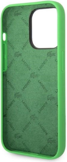 Lacoste Silicone Silicone Back Cover Πλαστικό Πράσινο (iPhone 14 Pro Max)