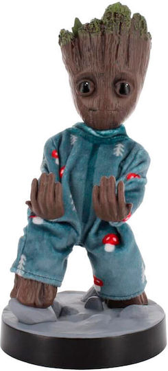 Exquisite Gaming The Guardians of the Galaxy: Toddler Groot in Pajamas Βάση Γραφείου για Κινητό σε Καφέ χρώμα
