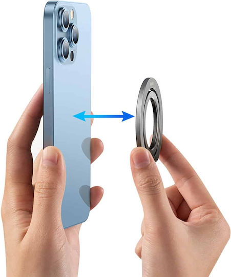 Baseus Halo Ring Holder Κινητού σε Γκρι χρώμα
