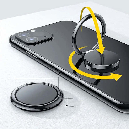 Tech-Protect Magnetic Ring Holder Mobile Glitter Gold