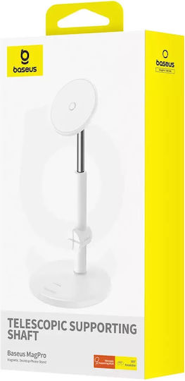 Baseus Magpro MagSafe Charging Stand in White color