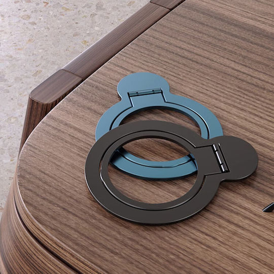 Techsuit Magsafe Phone Ring Mpr4 Round Shape Aluminium Alloy Blue