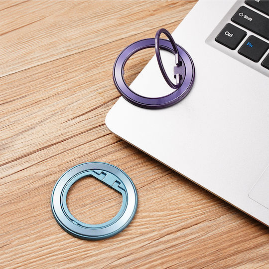 Techsuit Suport de încărcare MagSafe în culoarea Albastru