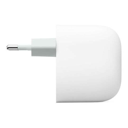 Google Φορτιστής Χωρίς Καλώδιο με Θύρα USB-C 45W Power Delivery Λευκός (GA05732-EU)