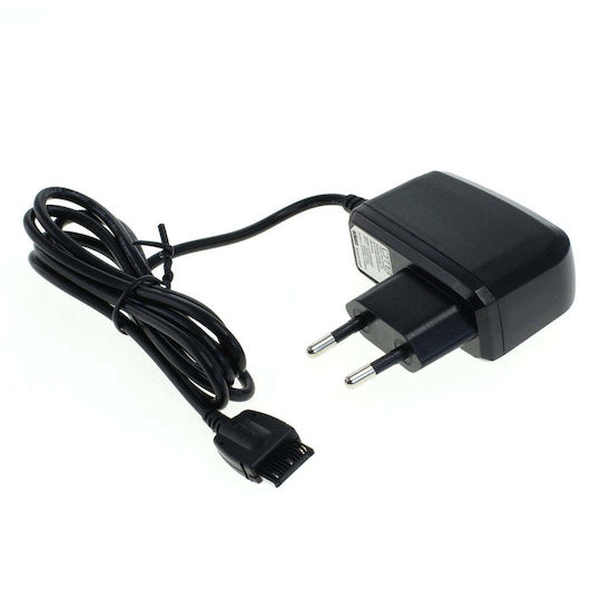 Charger with Built-in Cable Blacks (Siemens C55/C60/MC60A52/A55/AX72 Travel Mini)