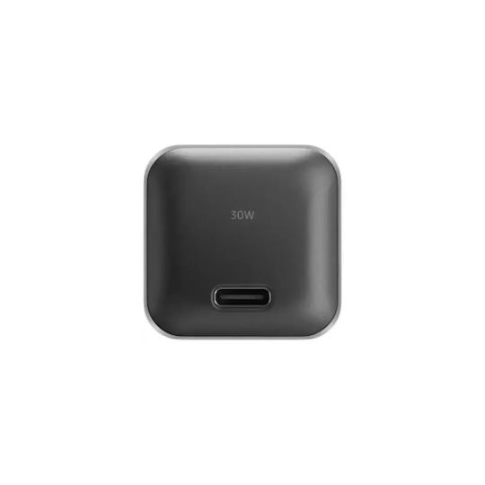Native Union GaN с USB-C порт и кабел USB-C - USB-C 37W Power Delivery Черен (FAST30-CC-BKCOS-EU)